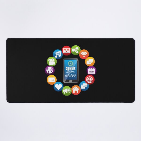 Item preview, Social Media Manager designed and sold by ChooseAndPrint.