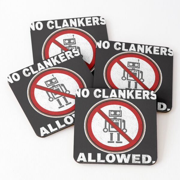Item preview, No Clankers Allowed designed and sold by VicAlvarez.