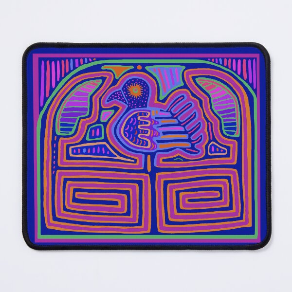 Item preview, Kuna Indian Mola Pajaro designed and sold by ESPRIT MYSTIQUE.