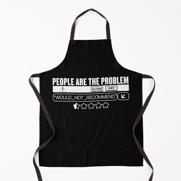 Item preview, People Are the Problem Shirt – Funny Anti-Social Meme Tee – Would Not Recommend 1-Star Rating T-Shirt – Dark Humor Gift for Introverts” designed and sold by Teeshart.