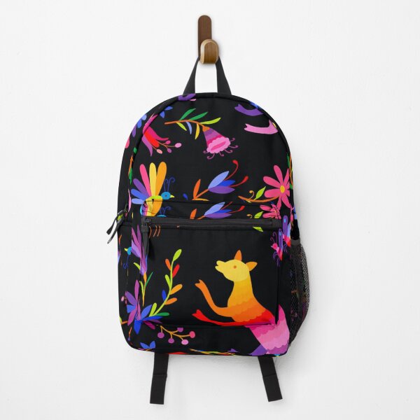 Item preview, Otomi Folk Art Animal with Colorful Flowers designed and sold by DouglasChoosen.