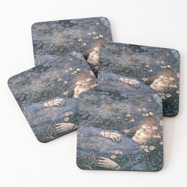 Item preview, "Oh, What's That in the Hollow" - Edward Robert Hughes designed and sold by forgottenbeauty.