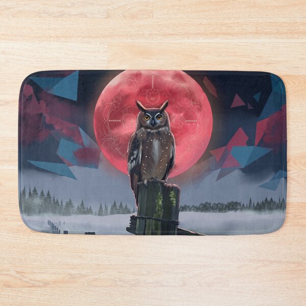 Item preview, Sacred Owl designed and sold by mythnomer.