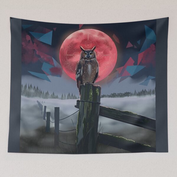 Item preview, Sacred Owl designed and sold by mythnomer.