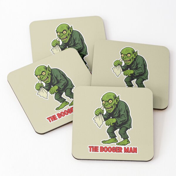 Item preview, The Booger Man – Funny Gross-Out Monster Parody Design designed and sold by hangmeart.