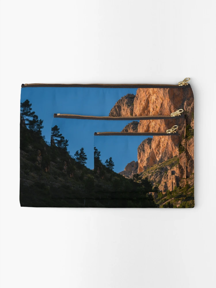 Thumbnail 2 of 4, Zipper Pouch, Triangles designed and sold by Ralph Goldsmith.
