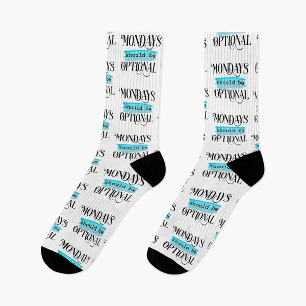 Item preview, Mondays Should Be Optional – Funny Work Quote designed and sold by SnarkyAndCo.