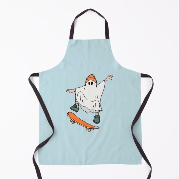 Item preview, Skater Ghost Illustration – Cool Halloween Skateboarding Design designed and sold by AurovaPrints.