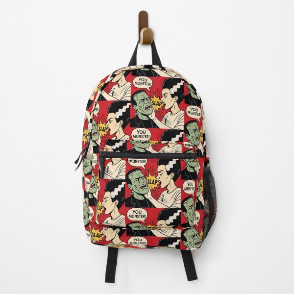 Item preview, You Monster – Frankenstein & Bride Pop Art Comic Horror Design designed and sold by hangmeart.