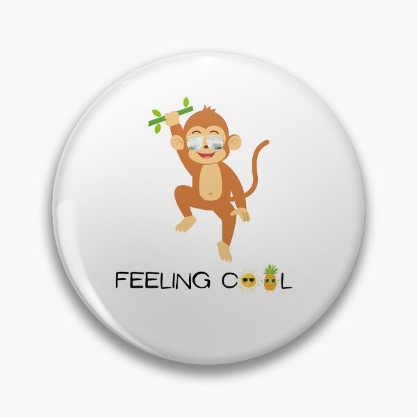 Item preview, Monkey Feeling Cool designed and sold by ChooseAndPrint.
