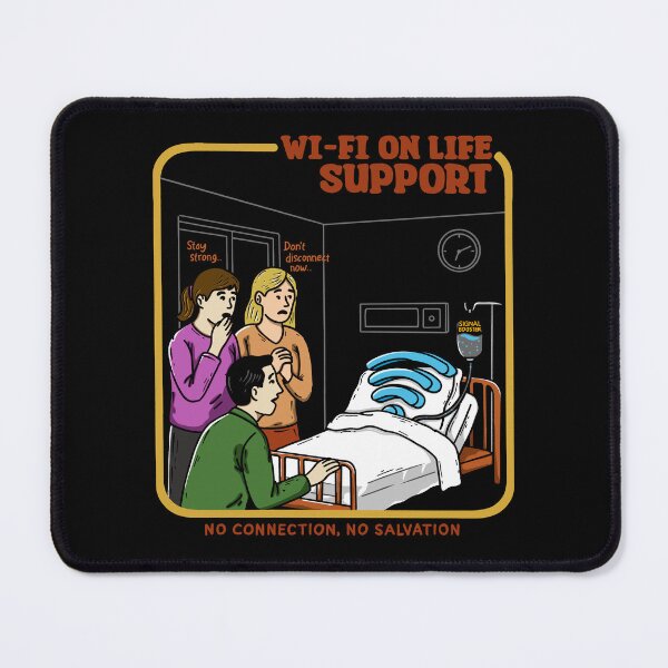 Item preview, Wi-Fi On Life Support designed and sold by Kimprut.