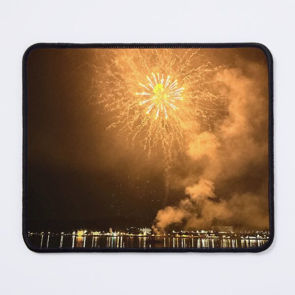 Item preview, Golden Fireworks Over the Water designed and sold by NAJ2023.