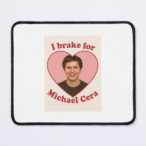 Item preview, I brake for michael cera birthday funny prank meme gift weird designed and sold by CheeseBlueprint.