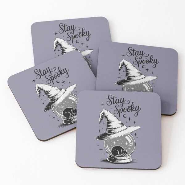 Item preview, Halloween Stay Spooky, Magic and Mischief Black Cat designed and sold by FocusChillax.