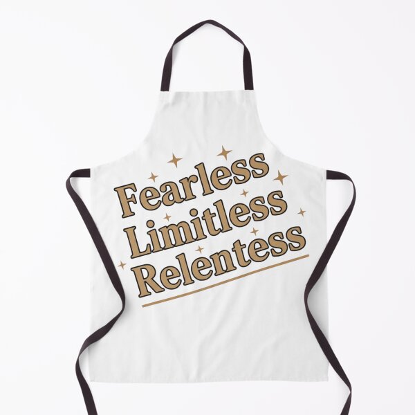 Item preview, Fearless Limitless Relentless Quote Sticker – Bold Minimal Typography designed and sold by Happyfreedom.