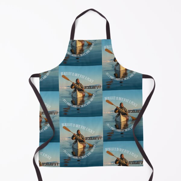 Item preview, Nunavut Spirit Quote – Arctic Indigenous Canoe Art designed and sold by InspiredCreatives.