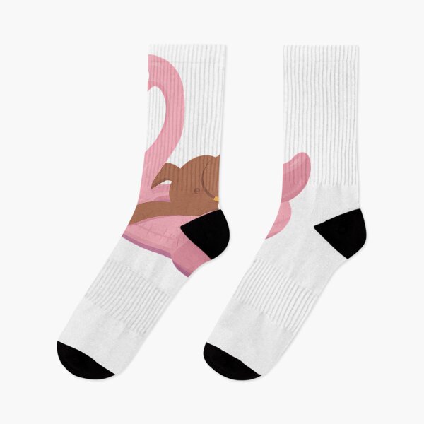 Item preview, Chilling Sloth On Flamingo Float designed and sold by Felixnouer.