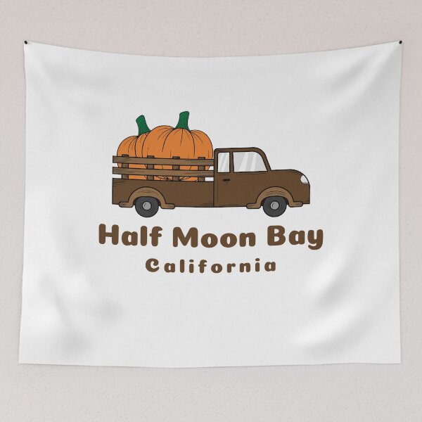 Item preview, Half Moon Bay Pumpkin Truck designed and sold by HalfMoonBayShop.