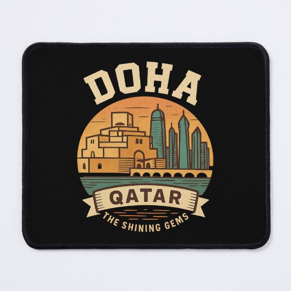 Item preview, Doha – The Shining Gems of Qatar designed and sold by GnuArt.