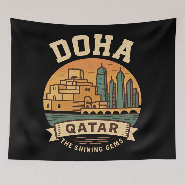 Item preview, Doha – The Shining Gems of Qatar designed and sold by GnuArt.