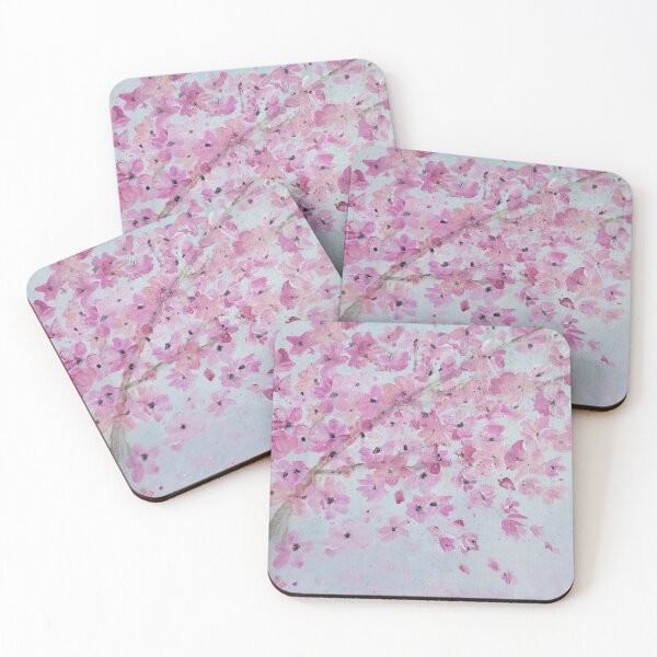 Item preview, Cherry blossom with opal background designed and sold by Angela's Fine Art Designs -Tutu.