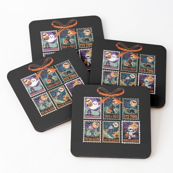 Item preview, halloween postage stamp look designed and sold by Geno59l.
