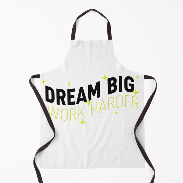 Artikelvorschau, Aufkleber „Dream Big Work Harder“ – Zitat zur mutigen Erfolgsmentalität entworfen und verkauft von Happyfreedom.