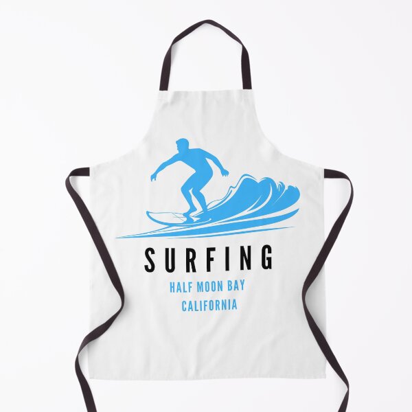 Item preview, Surfing Half Moon Bay California designed and sold by HalfMoonBayShop.