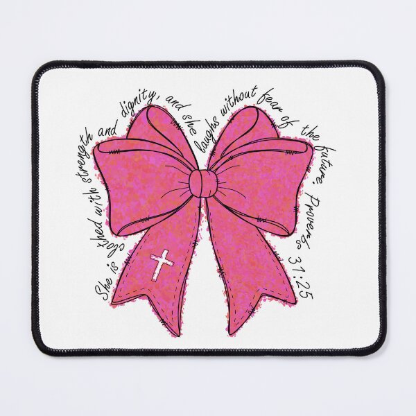Item preview, Proverbs 31:25 bow designed and sold by RileyandRussell.