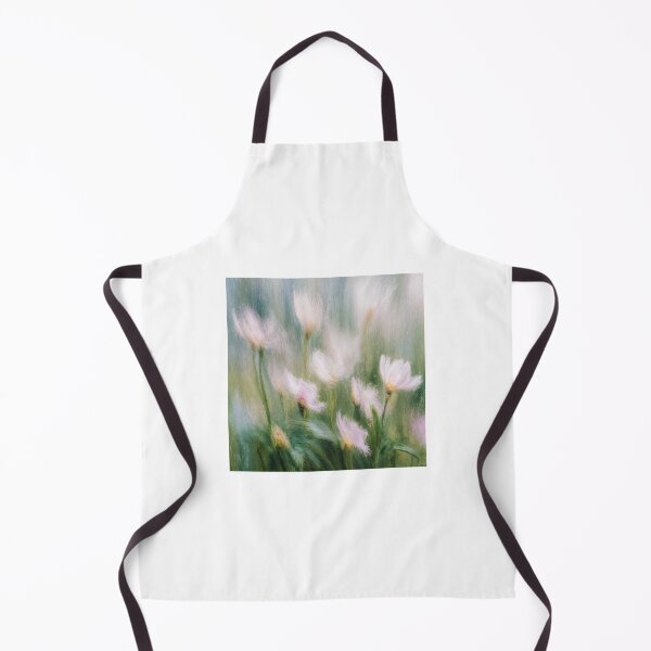 Item preview, Blossoms in the Rain – Impressionist Floral Scene designed and sold by natthaaekf.