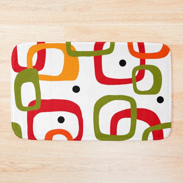Item preview, Abstract Colorful Square Shapes Pattern With Dots For Modern Graphic Design And Decor designed and sold by Rue Market.