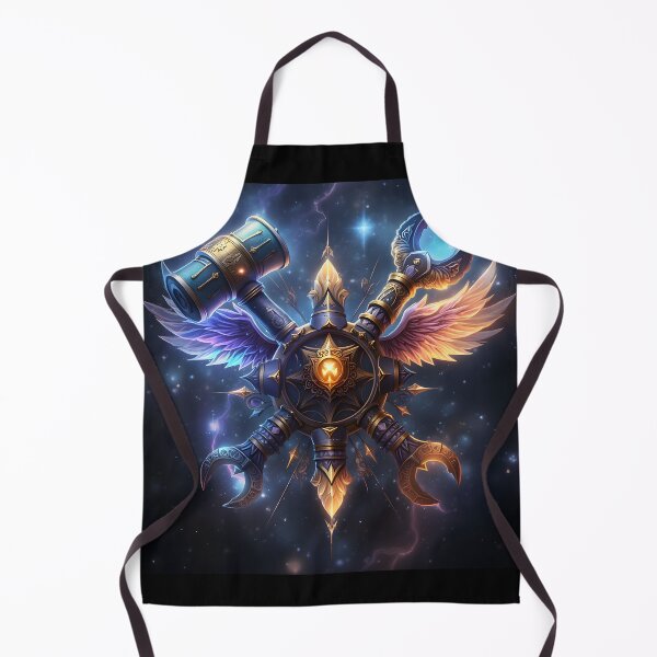 Item preview, Celestial Forge: Wings of Industry Crest designed and sold by DoctorFirefly.