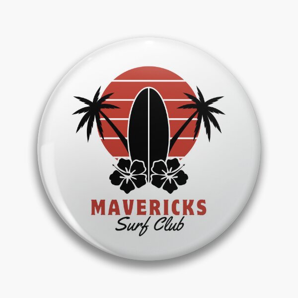 Item preview, Mavericks Surf Club designed and sold by HalfMoonBayShop.