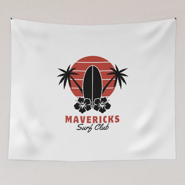 Item preview, Mavericks Surf Club designed and sold by HalfMoonBayShop.