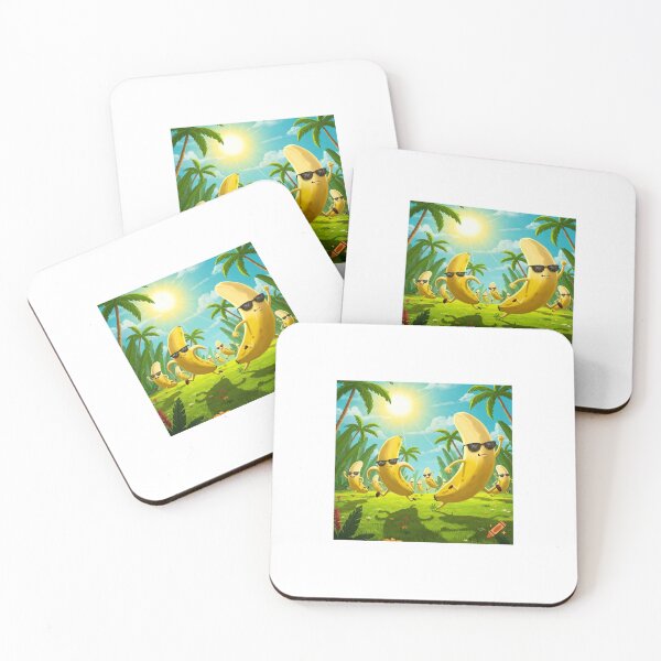 Item preview, Banana Stampede – Cool Bananas in Sunglasses designed and sold by MakeMood Studio.