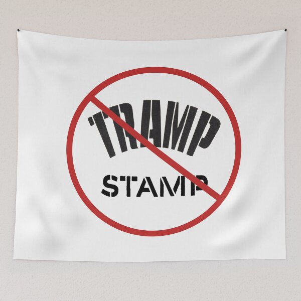 Item preview, Vintage No Tramp Stamp designed and sold by QuayTradingCo.