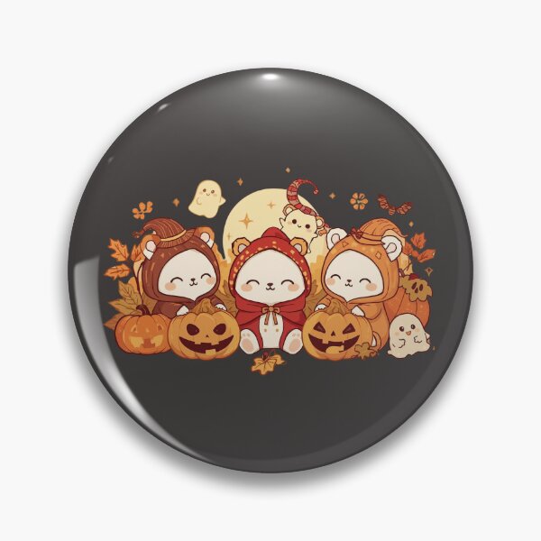 Item preview, cute animals fall halloween designed and sold by KimberlyGDesign.