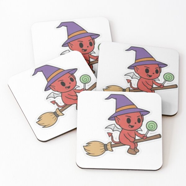 Item preview, Sticker For Halloween - Demon designed and sold by ShowgirlStudio.