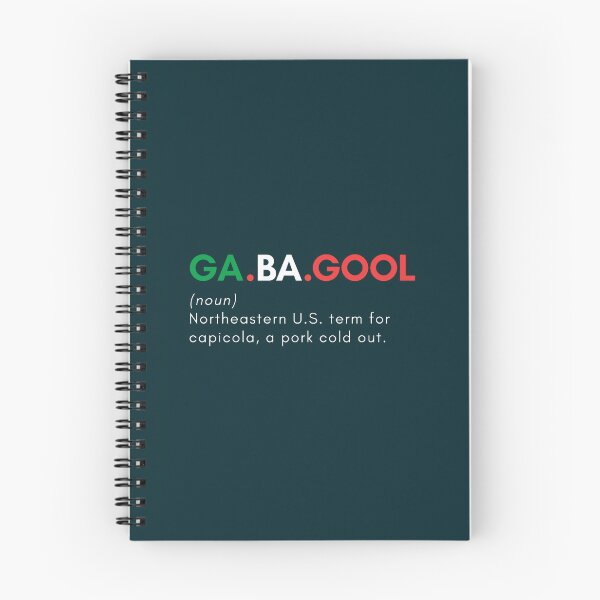 Item preview, Gabagool copicola designed and sold by TheColourBank.