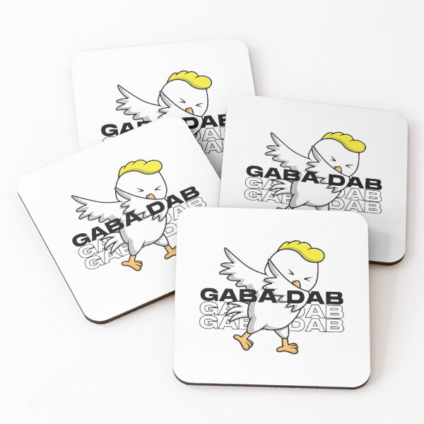 Item preview, Gaba Dab Cute Funny Chicken designed and sold by TheColourBank.