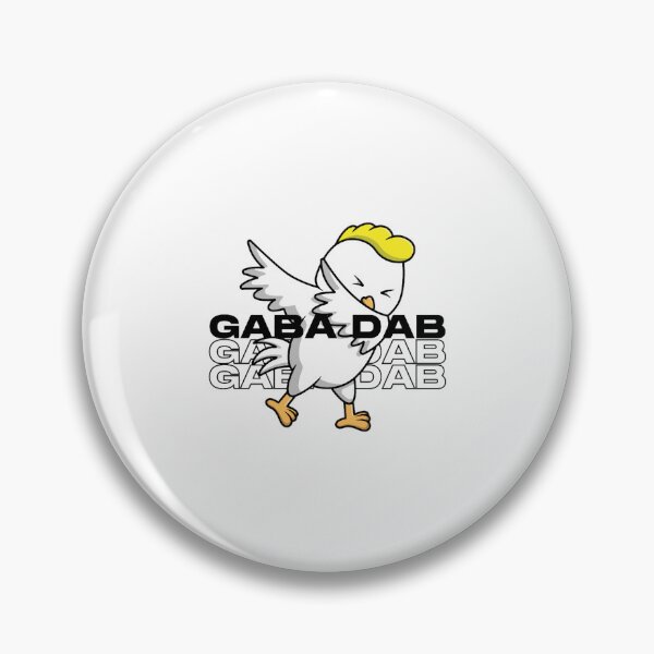 Item preview, Gaba Dab Cute Funny Chicken designed and sold by TheColourBank.
