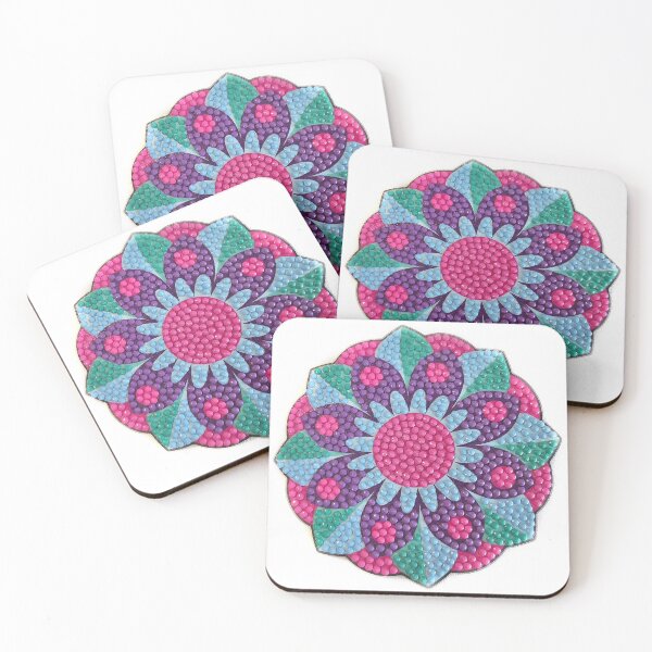 Item preview, Diamond painting coaster-3 designed and sold by Alla Gill.