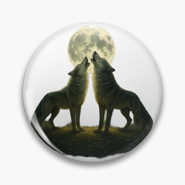 Item preview, Moonlight Wolves – Love and Freedom designed and sold by Inversud.