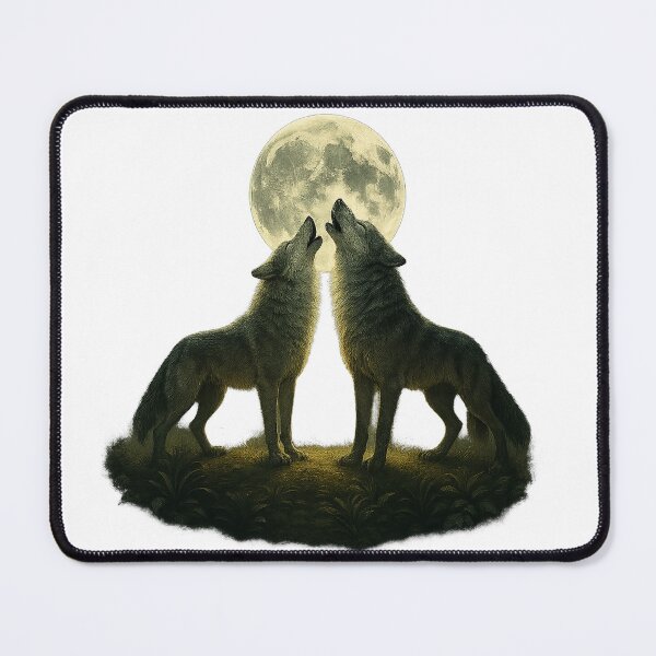 Item preview, Moonlight Wolves – Love and Freedom designed and sold by Inversud.