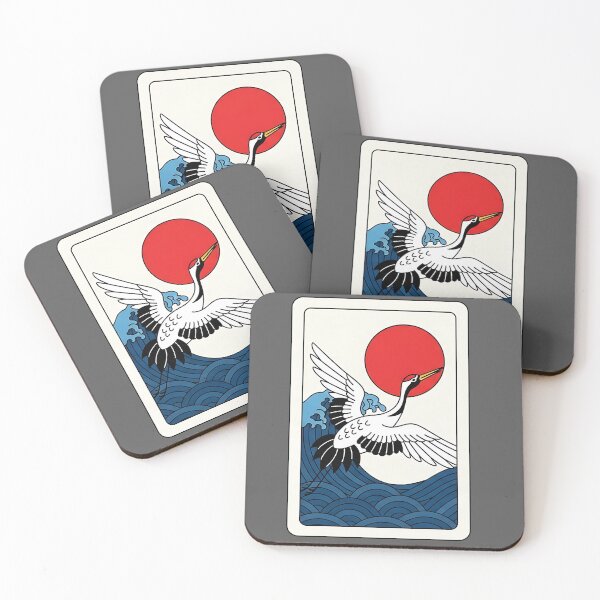 Item preview, Classic Hanafuda Card | Japanese Floral Game Card designed and sold by Oni & Ocha.