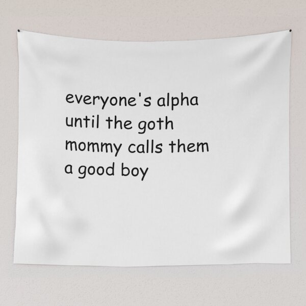 Item preview, apha goth mommy designed and sold by funnygothclown.