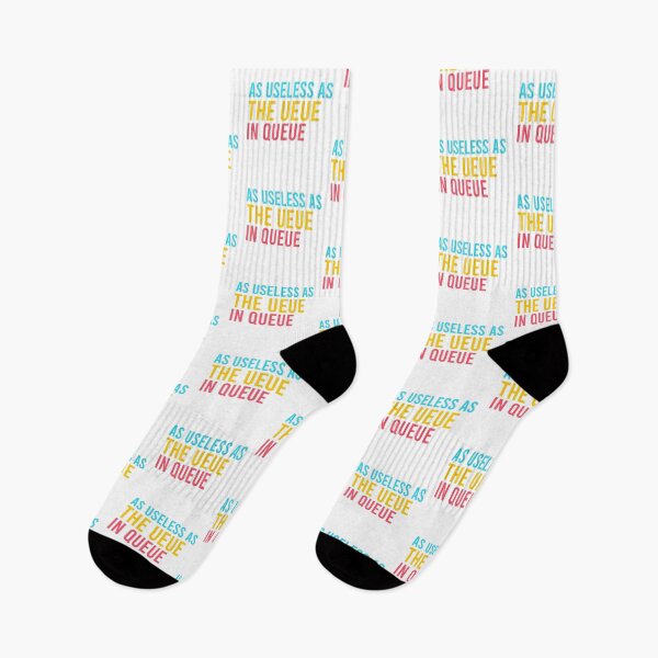 Item preview, As Useless as the UEUE in Queue – Funny Sarcastic Quote designed and sold by SnarkyAndCo.