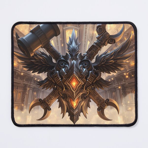 Item preview, Forged Glory: Emberwing Artisan Crest designed and sold by DoctorFirefly.