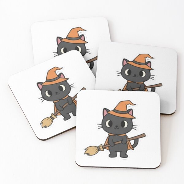 Item preview, Sticker For Halloween - Cat designed and sold by ShowgirlStudio.