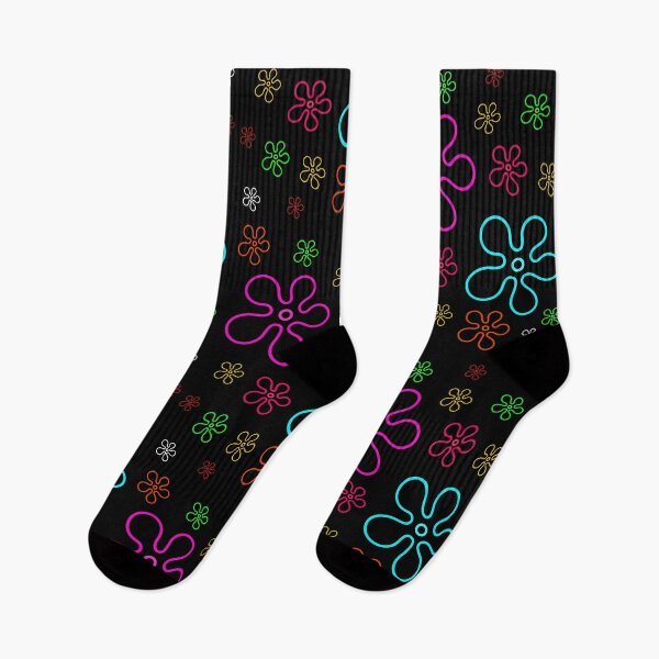 Item preview, SpongeBob Bikini Bottom Colorful Flowers Sky Texture designed and sold by DibujandoPorfa.